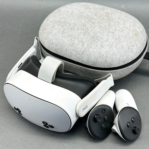 Auricular VR Meta Quest 3S 3 512GB 4K con controles, incluye
